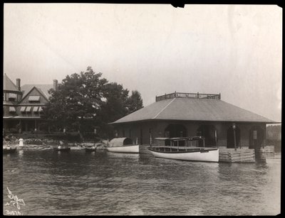 A Boating Dock at May Irwin